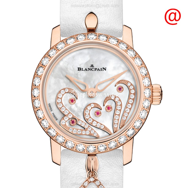 Blancpain 0063B-2954-63A WOMEN Automatic 18kt Rose Gold & Diamonds