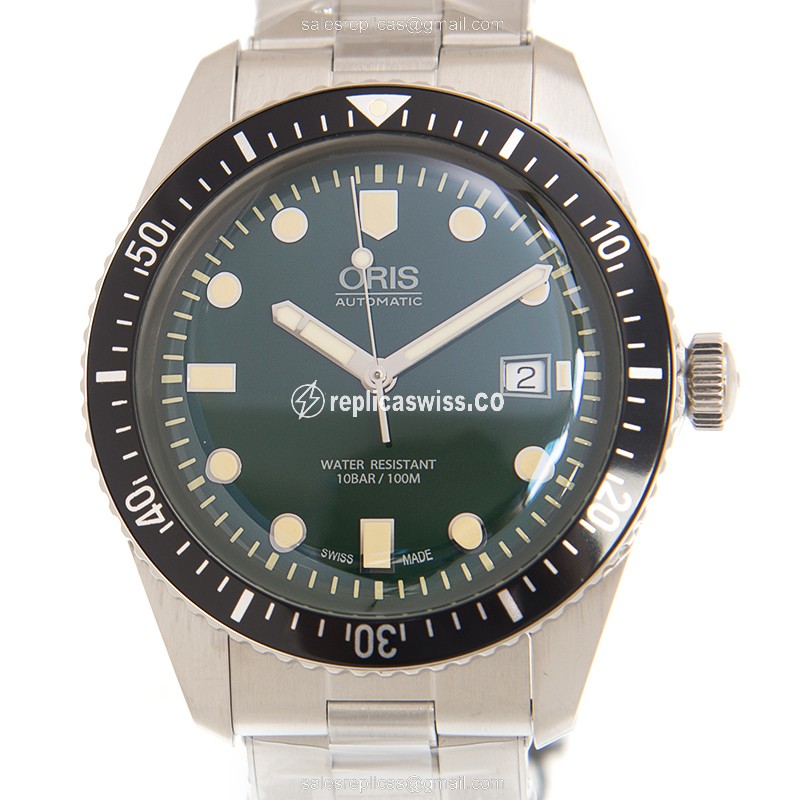 Oris 01 733 7720 4057-07 8 21 18 DIVERS Automatic Stainless Steel