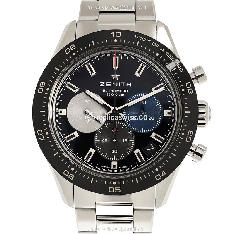 Zenith 03.3100.3600/21.M3100 CHRONOMASTER Automatic Ceramic & Steel