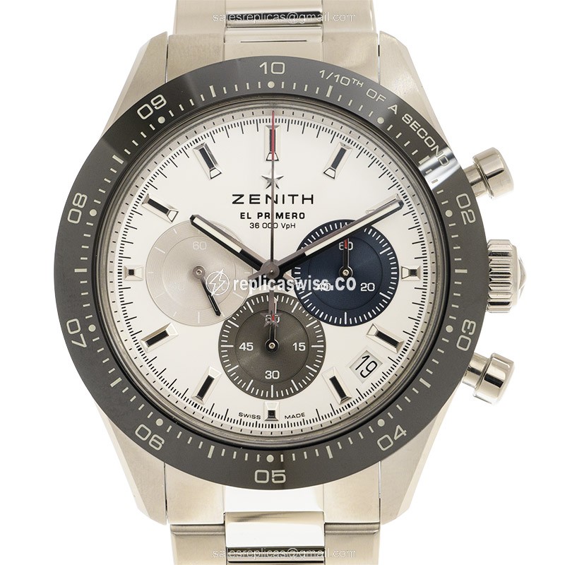 Zenith 03.3100.3600/21.M3100 CHRONOMASTER Automatic Ceramic & Steel