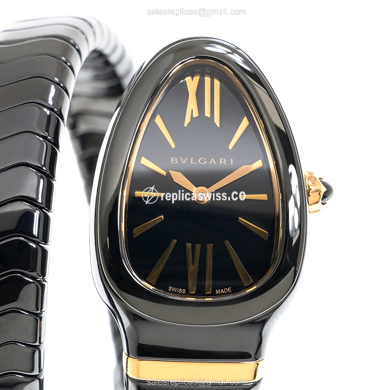 Bulgari 102734 SERPENTI SPIGA Quartz Ceramic