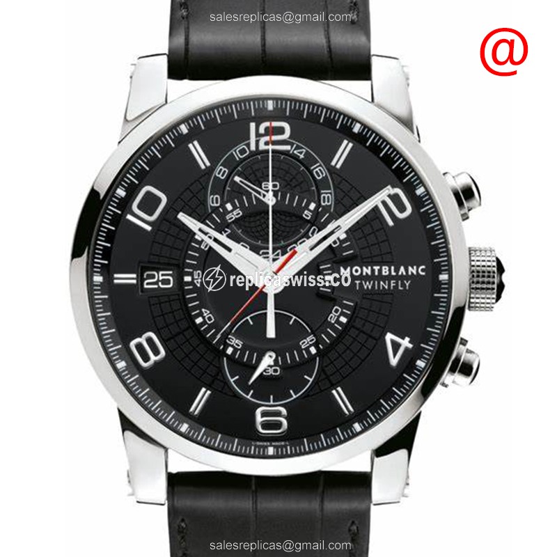 Mont Blanc 105077 TIMEWALKER Automatic Stainless Steel