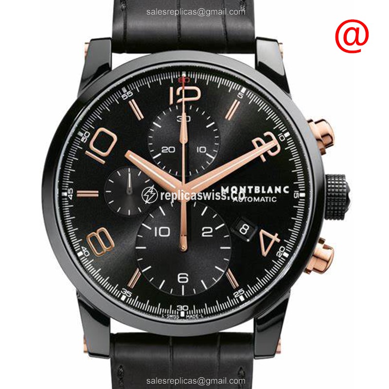 Mont Blanc 105805 TIMEWALKER Automatic Stainless Steel