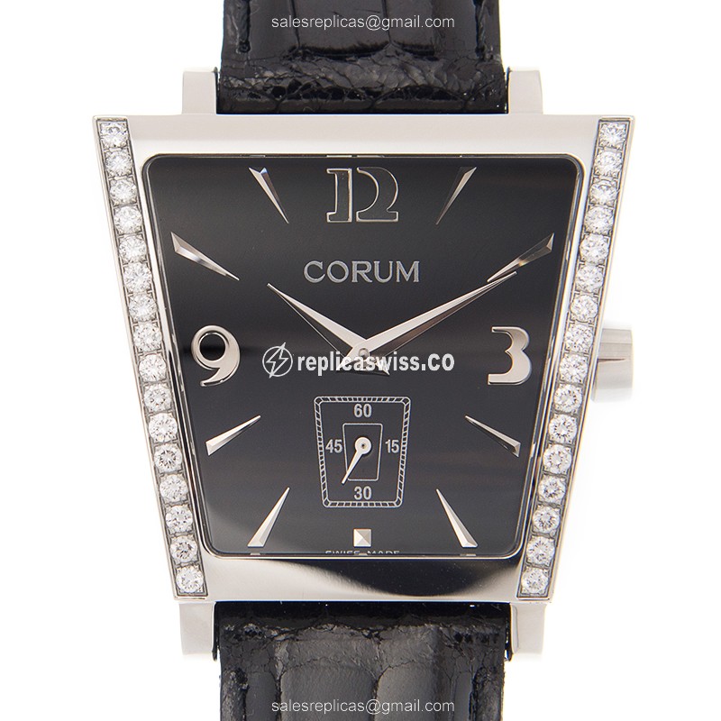 Corum 106.406.47/0001 BN69 TRAPEZE Quartz Stainless Steel & Diamonds