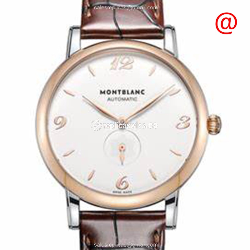 Mont Blanc 107309 STAR Automatic 18kt Rose Gold & Steel
