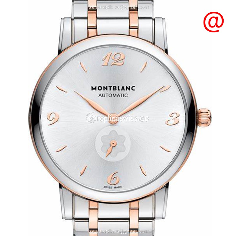Mont Blanc 107916 STAR CLASSIQUE Automatic 18kt Rose Gold & Steel