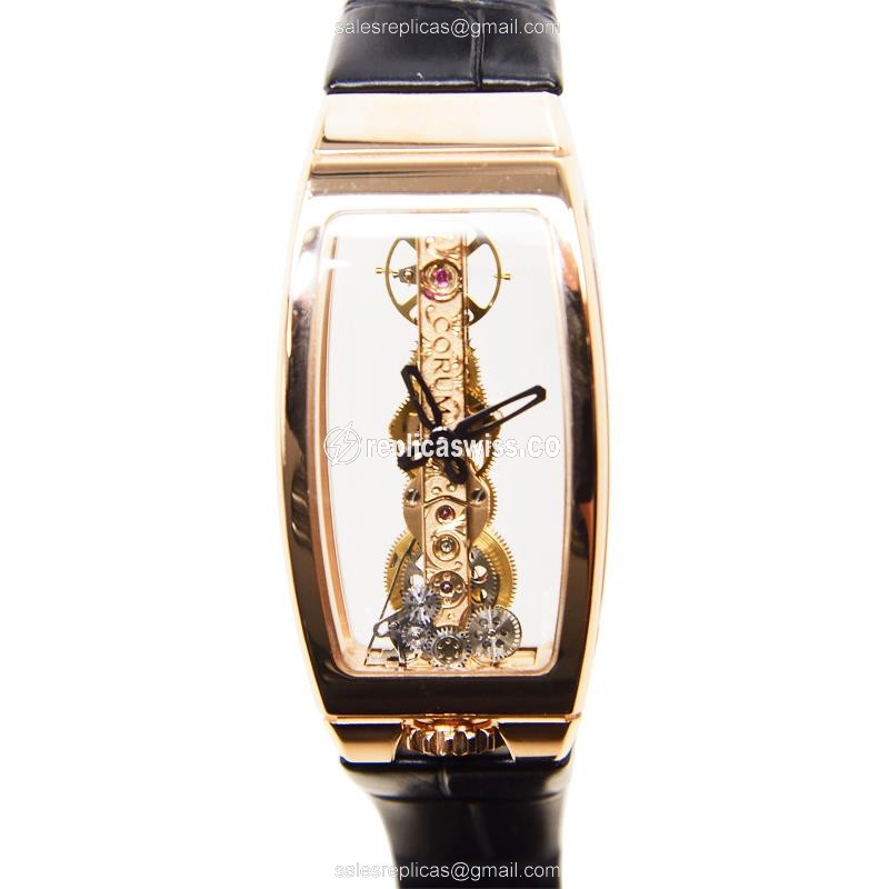 Corum 113.101.55-0001 0000 BRIDGE Manual Wind 18kt Rose Gold