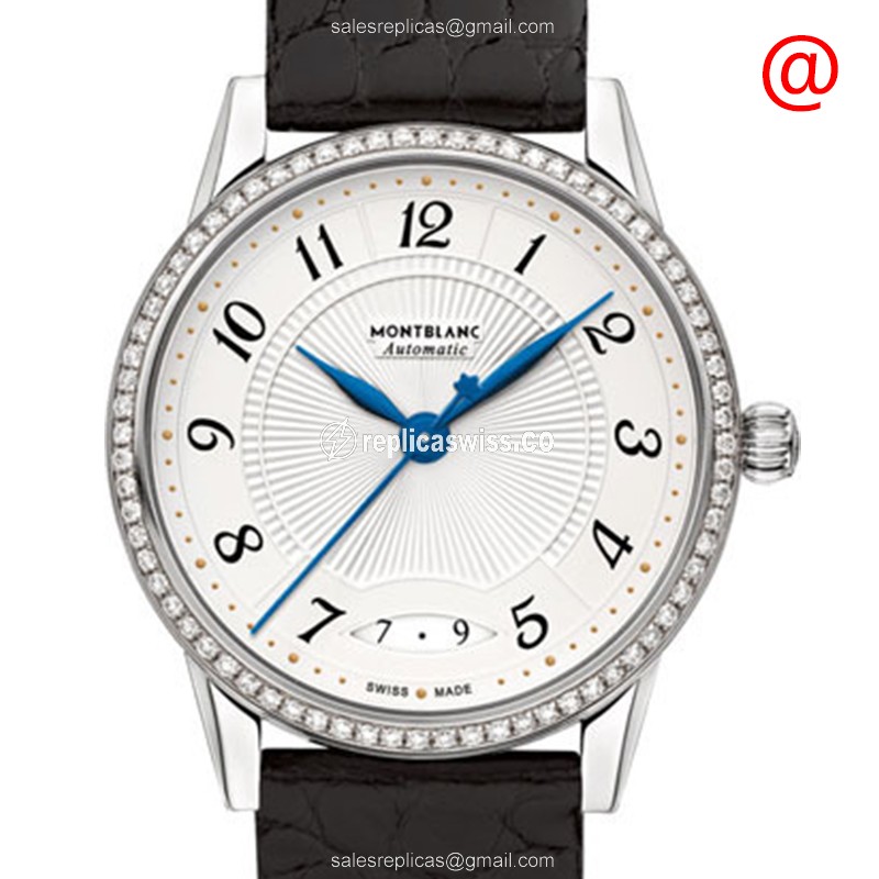 Mont Blanc 114734 BOHEME Automatic Stainless Steel & Diamonds