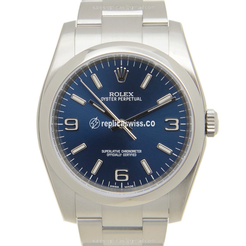 Rolex 116000BLAR369 OYSTER PERPETUAL Automatic Stainless Steel