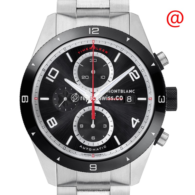 Mont Blanc 116097 TIMEWALKER Automatic Stainless Steel
