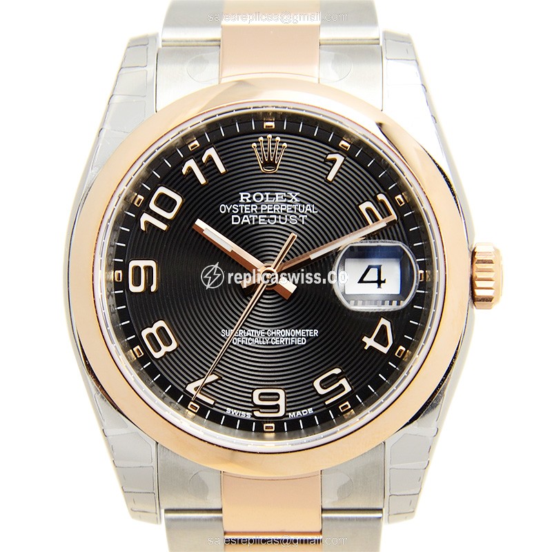 Rolex 116201 DATEJUST Automatic 18kt Rose Gold & Steel