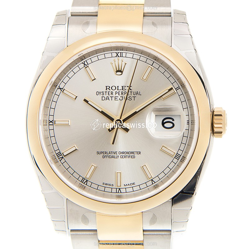 Rolex 116203SV_O DATEJUST Automatic 18kt Gold & Steel