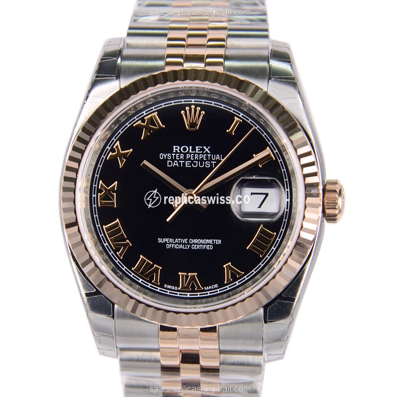 Rolex 116231 DATEJUST Automatic 18kt Rose Gold & Steel