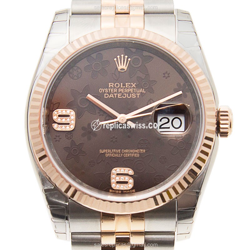 Rolex 116231 DATEJUST Automatic 18kt Rose Gold & Steel