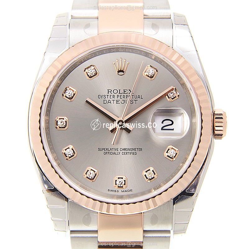 Rolex 116231GGY_O LADY DATEJUST Automatic 18kt Rose Gold & Steel
