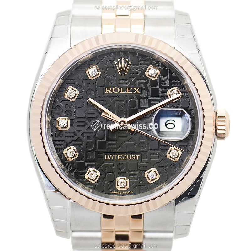 Rolex 116231J DATEJUST Automatic 18kt Rose Gold & Steel