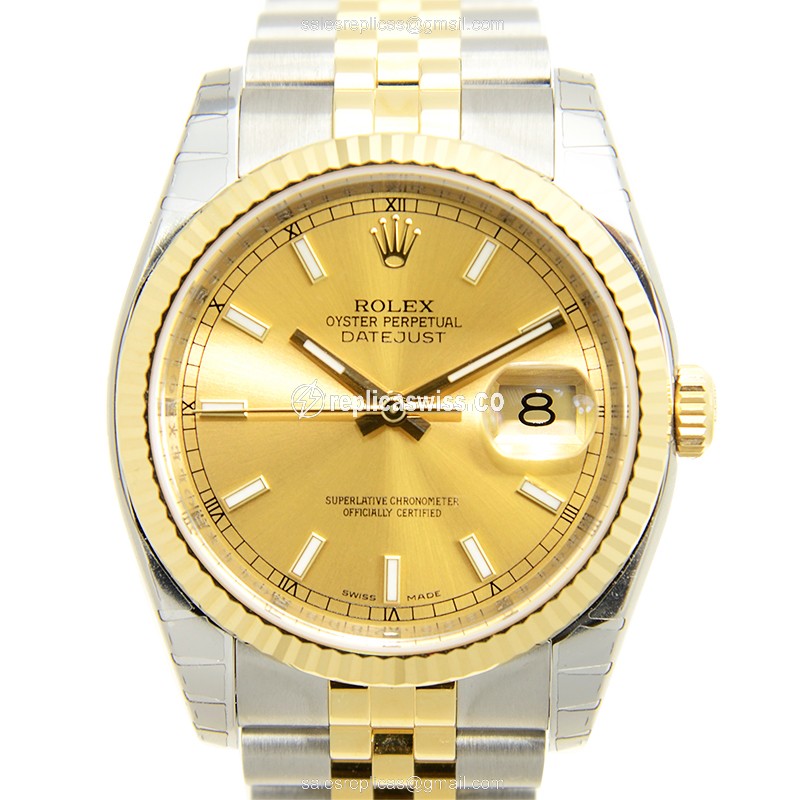 Rolex 116233 DATEJUST Automatic 18kt Gold & Steel