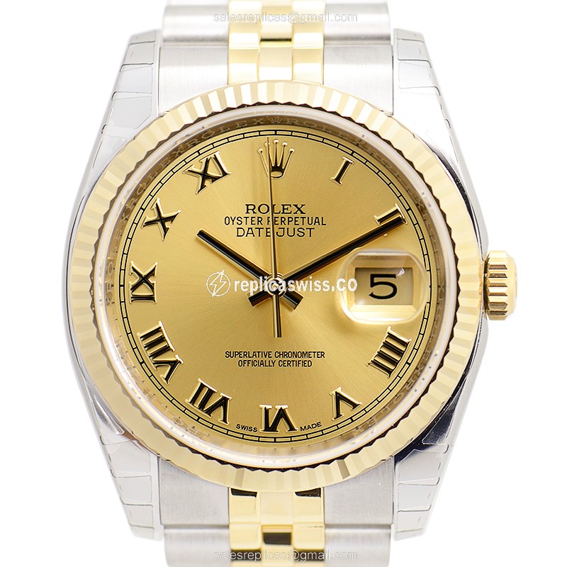 Rolex 116233 DATEJUST Automatic 18kt Gold & Steel