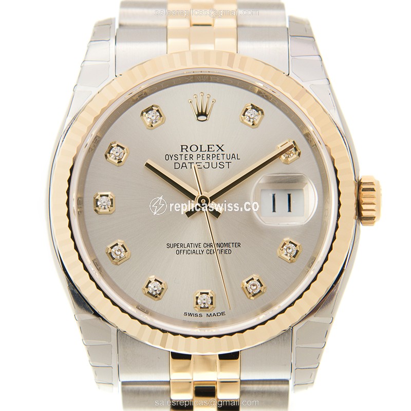 Rolex 116233G DATEJUST Automatic 18kt Gold & Steel