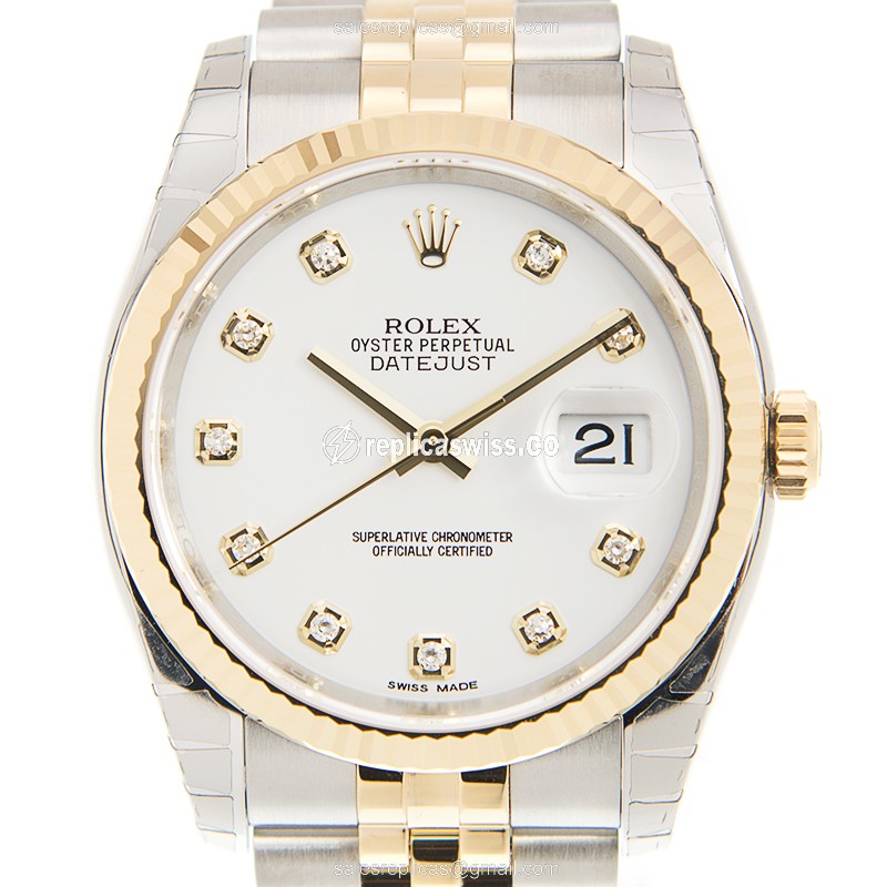 Rolex 116233G DATEJUST Automatic 18kt Gold & Steel