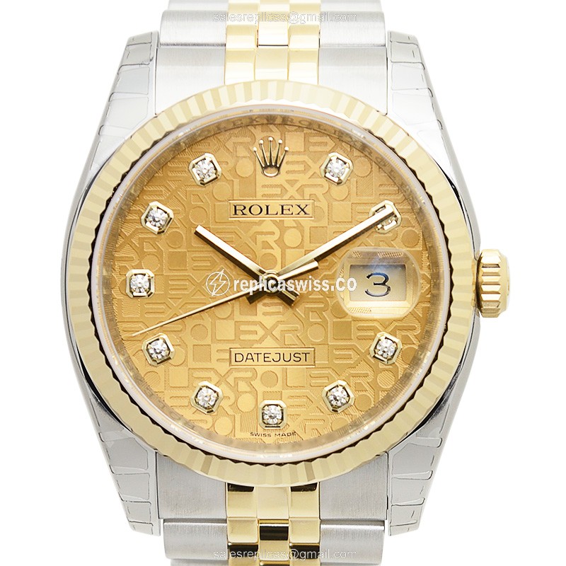 Rolex 116233J DATEJUST Automatic 18kt Gold & Steel