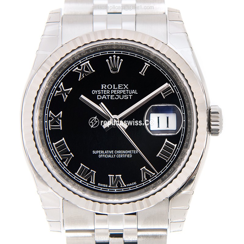 Rolex 116234 DATEJUST Automatic 18kt White Gold & Steel