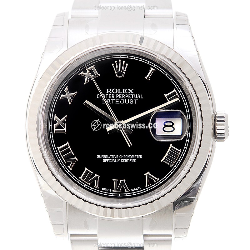 Rolex 116234 DATEJUST Automatic 18kt White Gold & Steel