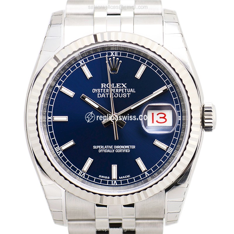 Rolex 116234 DATEJUST Automatic 18kt White Gold & Steel