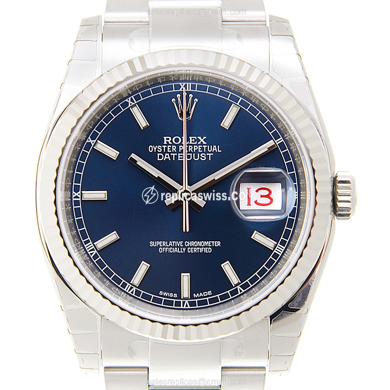 Rolex 116234 DATEJUST Automatic 18kt White Gold & Steel