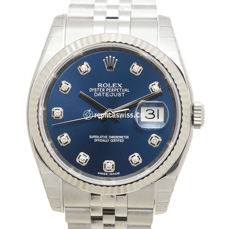 Rolex 116234G DATEJUST Automatic 18kt White Gold & Steel