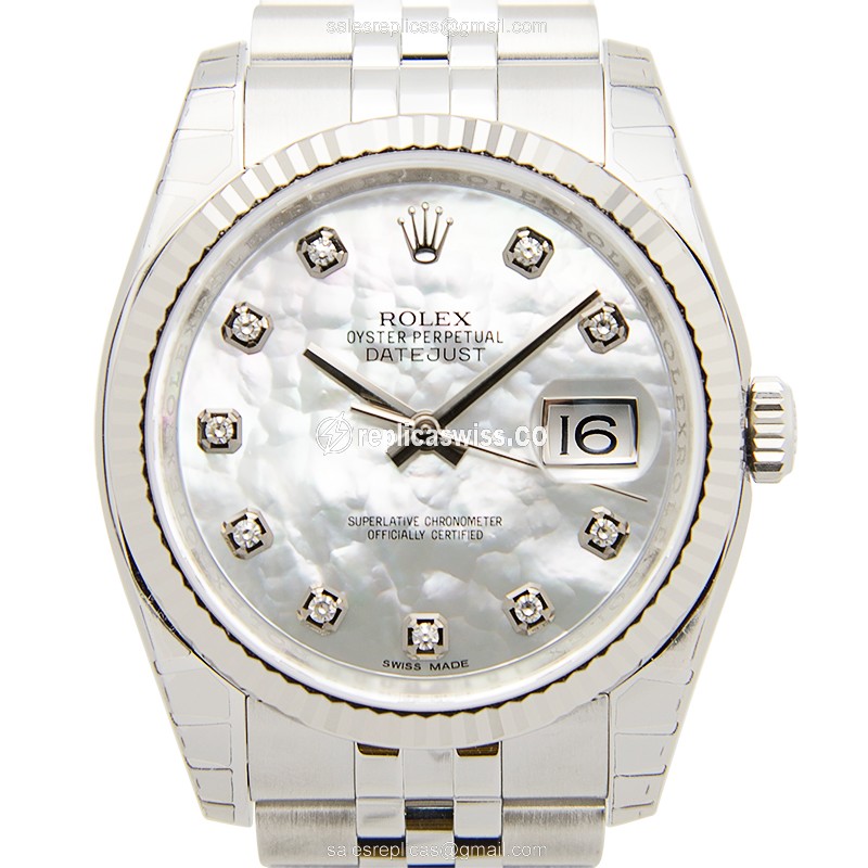 Rolex 116234 DATEJUST Automatic 18kt White Gold & Steel