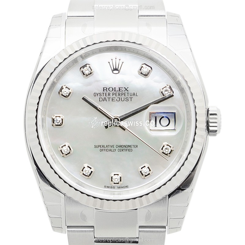Rolex 116234NG DATEJUST Automatic 18kt White Gold & Steel