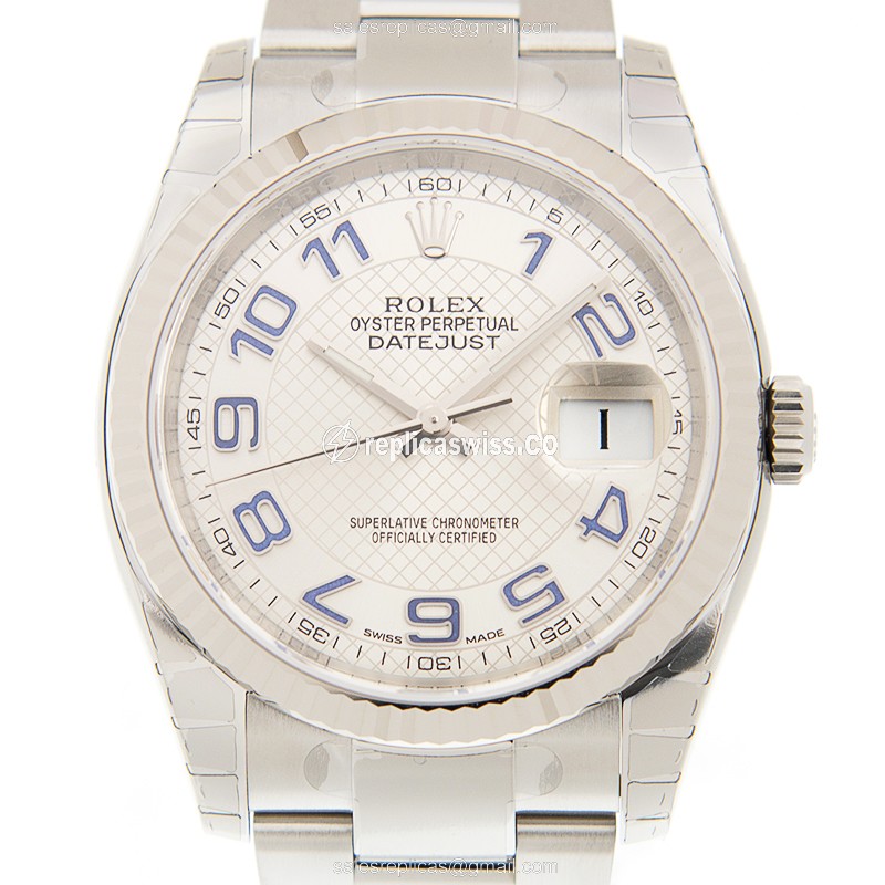 Rolex 116234 DATEJUST Automatic 18kt White Gold & Steel