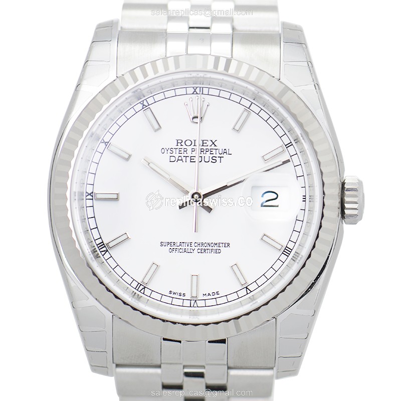 Rolex 116234 DATEJUST Automatic 18kt White Gold & Steel