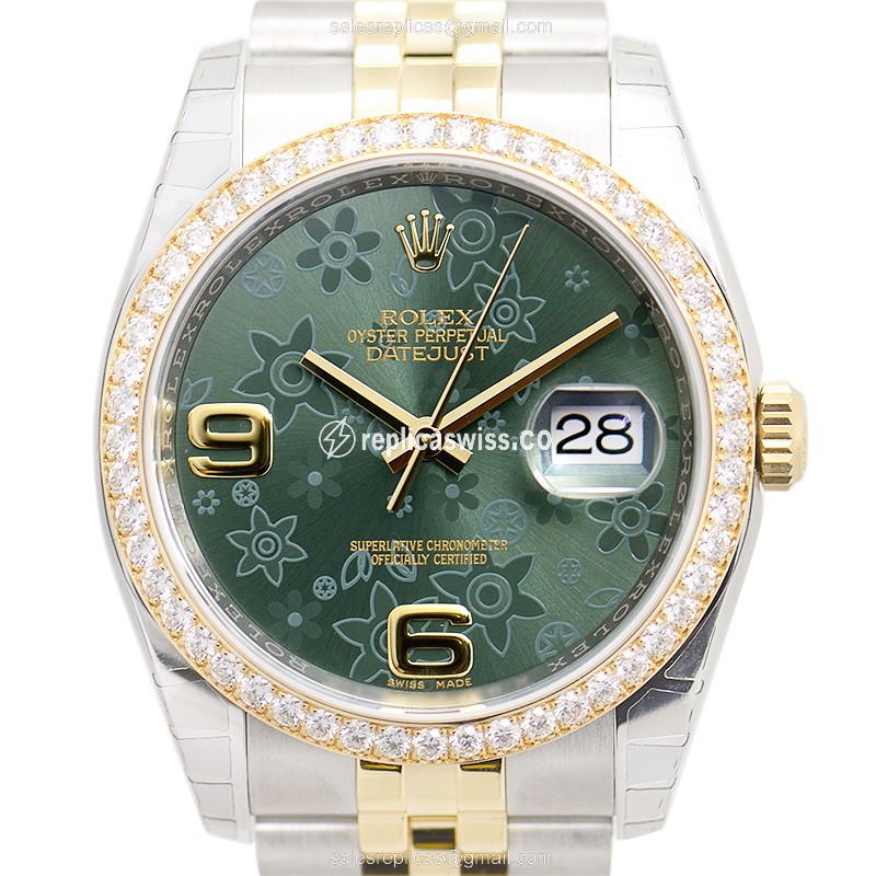 Rolex 116243 DATEJUST Automatic 18kt Gold & Diamond & Steel