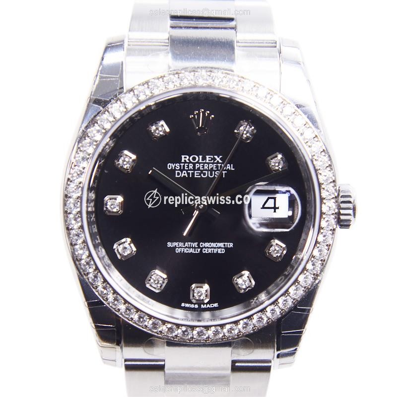 Rolex 116244G DATEJUST Automatic 18kt White Gold & Steel
