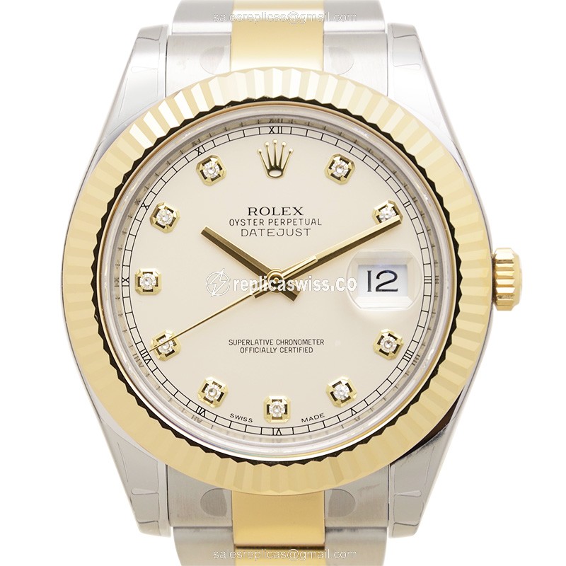 Rolex 116333G DATEJUST Automatic 18kt Gold & Steel