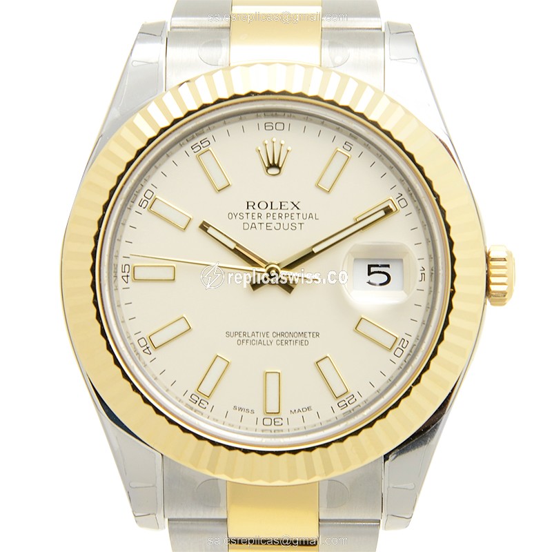 Rolex 116333 DATEJUST Automatic 18kt Gold & Steel