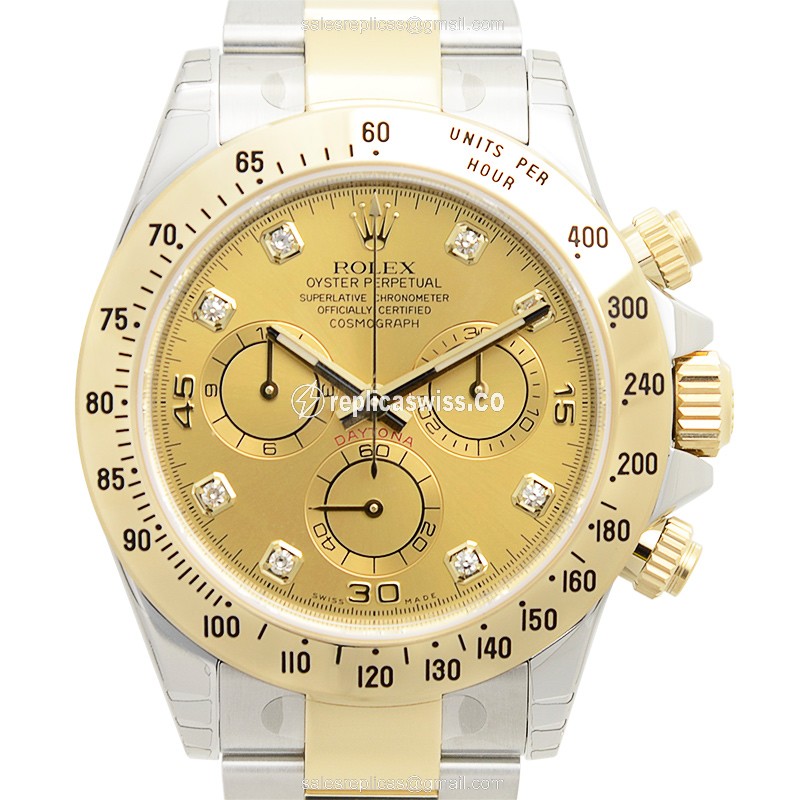 Rolex 116523G DAYTONA Automatic 18kt Gold & Steel