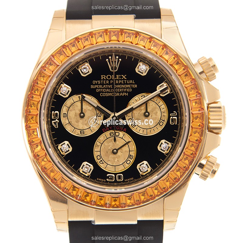 Rolex 116588SACO-0003/04 DAYTONA Automatic 18kt Gold & Diamond
