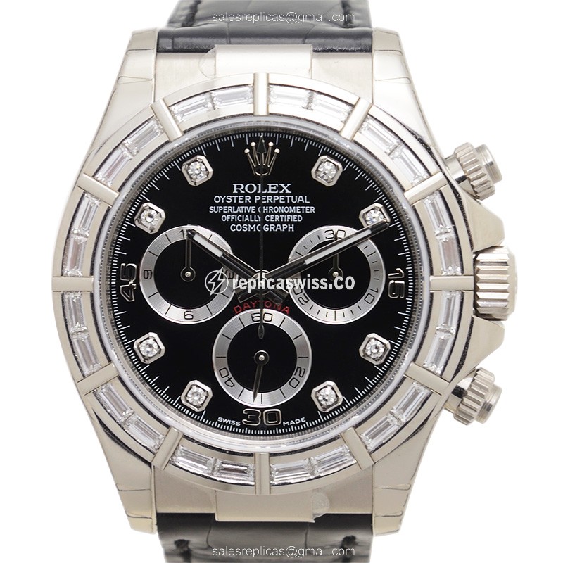 Rolex 116589BR DAYTONA Automatic 18kt White Gold & Diamond