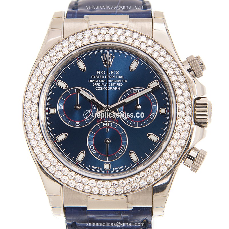 Rolex 116589RB DAYTONA Automatic 18kt White Gold & Diamond