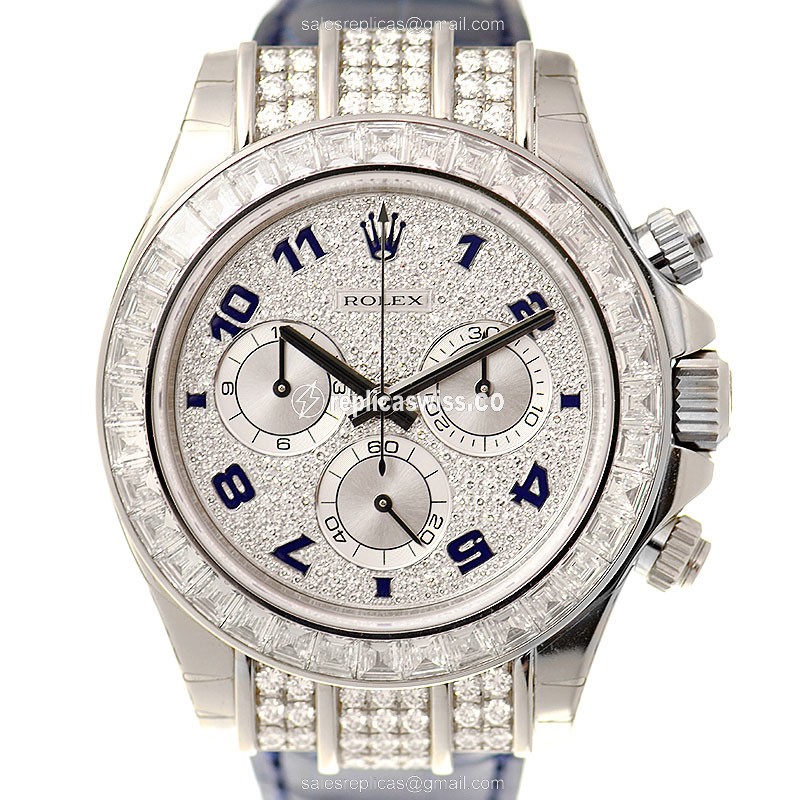 Rolex 116599TBR DAYTONA Automatic 18kt White Gold & Diamond
