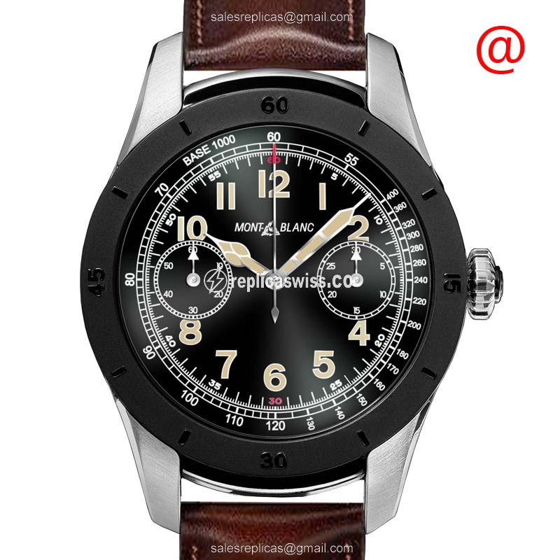 Mont Blanc 117536 SUMMIT Quartz Stainless Steel