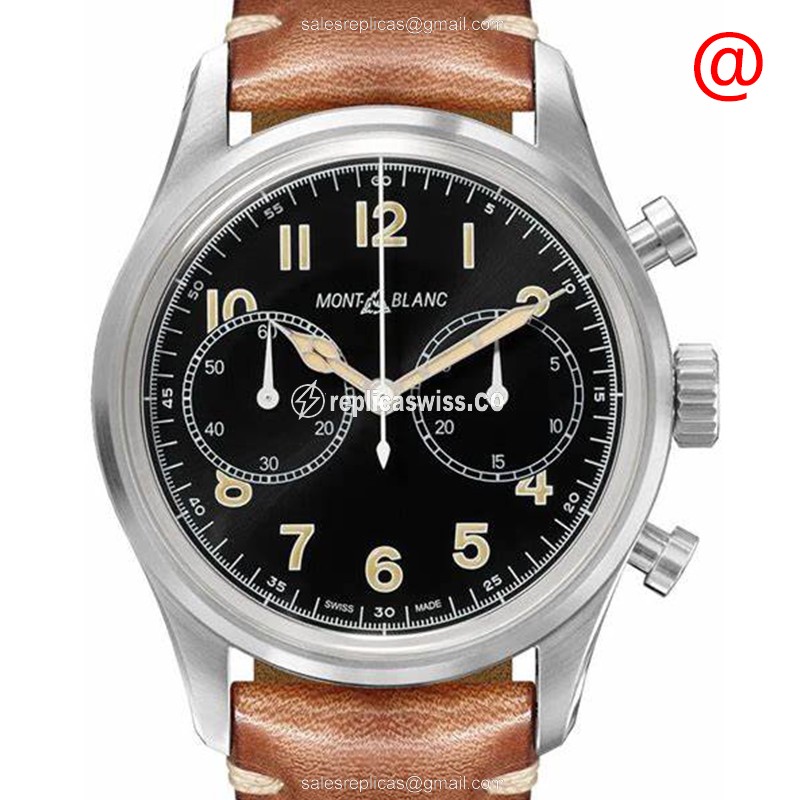 Mont Blanc 117836 1858 Automatic Stainless Steel