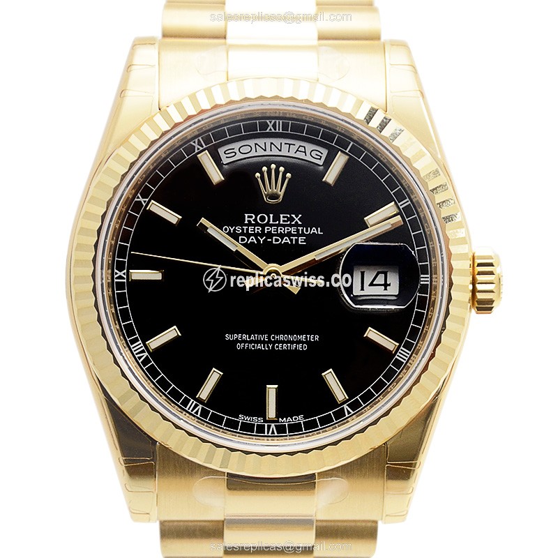 Rolex 118238BK DAY-DATE Automatic