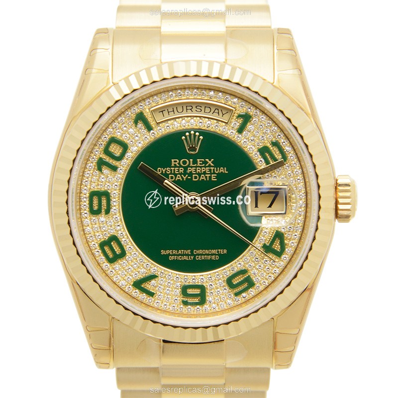 Rolex 118238DPA DAY-DATE Automatic 18kt Yellow Gold