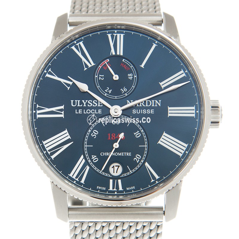 Ulysse Nardin 1183-310-7MIL/43 MARINE Automatic Stainless Steel