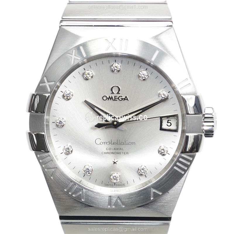 Omega 123.10.38.21.52.001 CONSTELLATION Automatic Stainless Steel