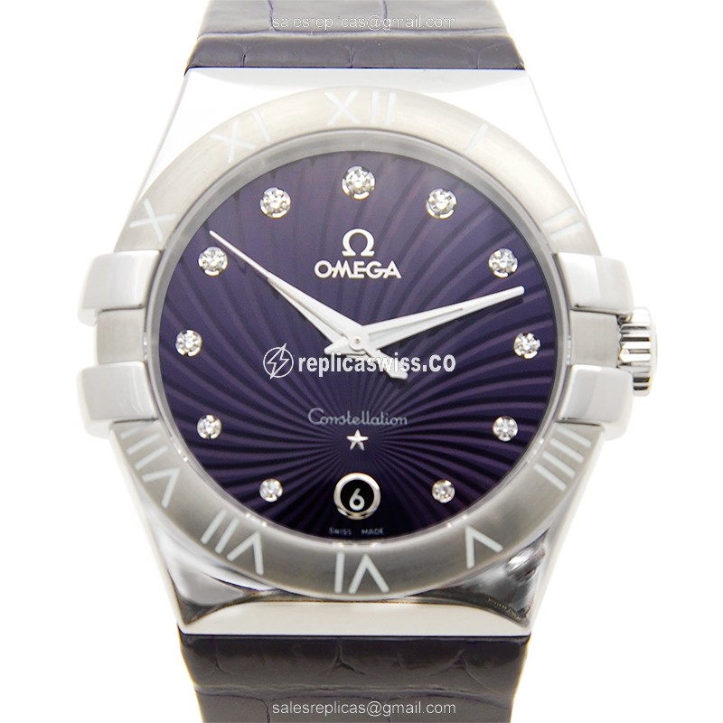 Omega 123.13.35.60.60.001 CONSTELLATION Quartz Stainless Steel